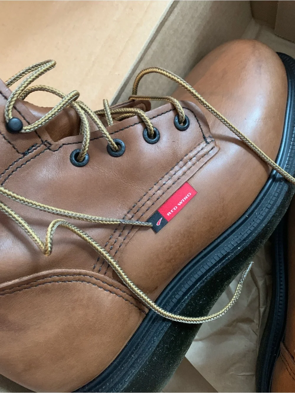 Red Wing Shoes durable leather